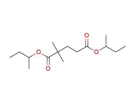 2,2-Dimethylpentanedioic acid bis(1-methylpropyl) ester