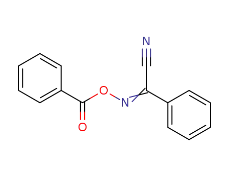 Benzeneacetonitrile, a-[(benzoyloxy)imino]-