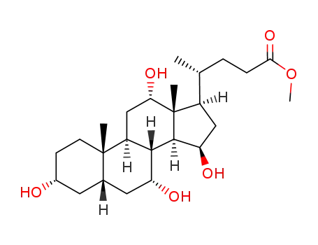 methyl 3α,7α,12α,15β-tetrahydroxy-5β-cholan-24-oate