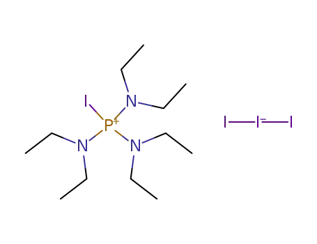 tris(diethylamino)iodophosphonium triiodide