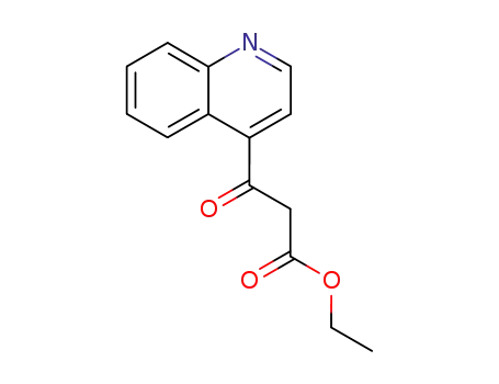 3-[4]quinolyl-3-oxo-propionic acid ethyl ester