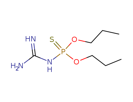 Phosphoramidothioicacid, amidino-, O,O-dipropyl ester (7CI,8CI) cas  10539-20-5