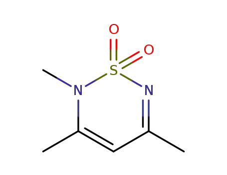 2H-1,2,6-Thiadiazine, 2,3,5-trimethyl-, 1,1-dioxide