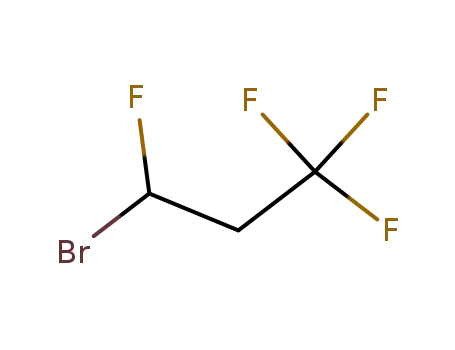 Molecular Structure of 460-67-3 (3-bromo-1,1,1,3-tetrafluoro-propane)