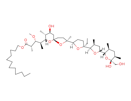 Molecular Structure of 126789-94-4 (monensin dodecyl ester)