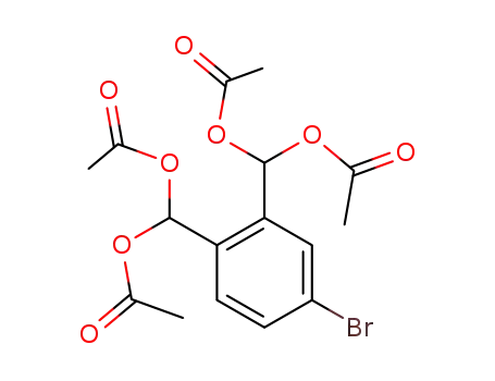 4-bromo-1,2-bis-diacetoxymethyl-benzene