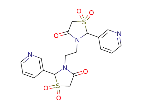C<sub>18</sub>H<sub>18</sub>N<sub>4</sub>O<sub>6</sub>S<sub>2</sub>