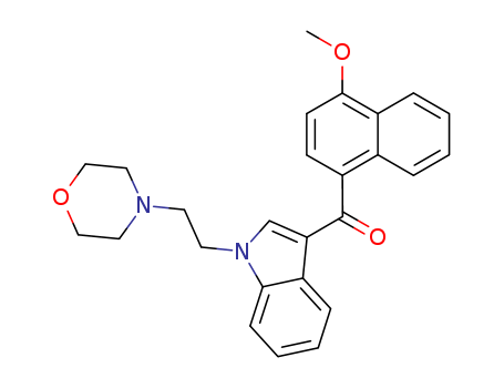 Methanone,
(4-methoxy-1-naphthalenyl)[1-[2-(4-morpholinyl)ethyl]-1H-indol-3-yl]-