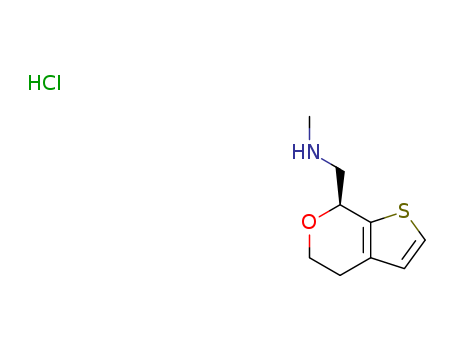 (S)-1-(4,7-dihydro-5H-thieno[2,3-c]pyran-7-yl)-N-methylmethanamine hydrochloride