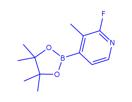2-Fluoro-3-methyl-4-(4,4,5,5-tetramethyl-1,3,2-dioxaborolan-2-yl)pyridine