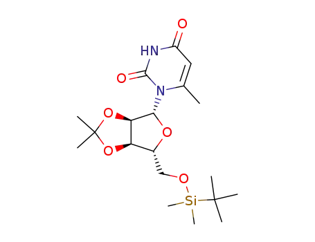 2',3'-O-isopropylidene-5'-O-(tert-butyldimethylsilyl)-6-methyluridine