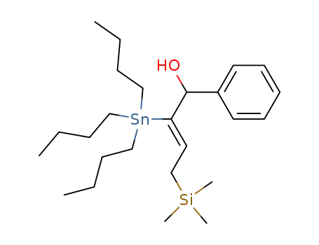 Benzenemethanol, alpha-[1-(tributylstannyl)-3-(trimethylsilyl)-1-propenyl]-, (Z)-