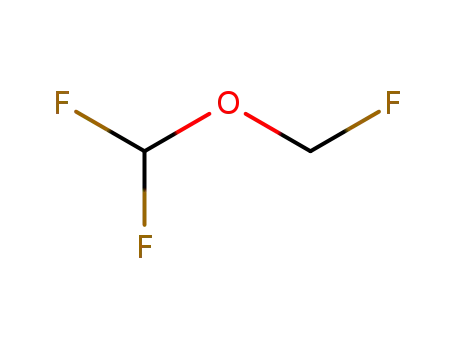 Molecular Structure of 461-63-2 (Methane, difluoro(fluoromethoxy)-)