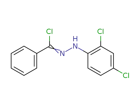 <i>N</i>'-(2,4-dichloro-phenyl)-benzohydrazonoyl chloride