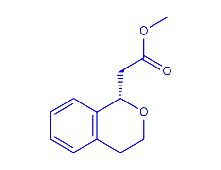 methyl 2-((S)-3,4-dihydro-1H-isochromen-1-yl)acetate