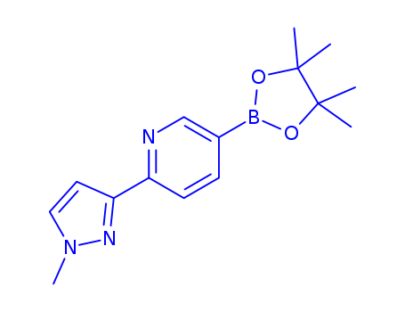 2-(1-Methyl-1H-pyrazol-3-yl)-pyridine-5-boronic acid pinacol ester