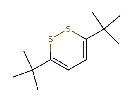 1,2-Dithiin, 3,6-bis(1,1-dimethylethyl)-