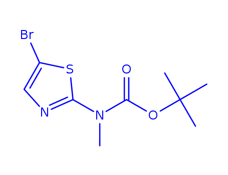 tert-butyl 5-bromothiazol-2-yl(methyl)carbamate