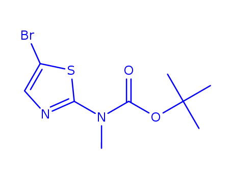 tert-부틸 5-브로모티아졸-2-일(메틸)카바메이트