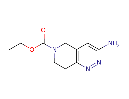 ethyl 3-Amino-7,8-dihydropyrido[4,3-c]pyridazine-6(5H)-carboxylate