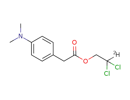 4-dimethylaminophenylacetic acid 2-deuterio-2,2-dichloroethyl ester