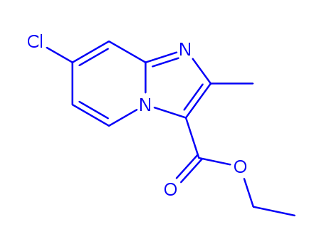 에틸 7- 클로로 -2- 메틸 미다 조 [1,2-a] 피리딘 -3- 카르 복실 레이트