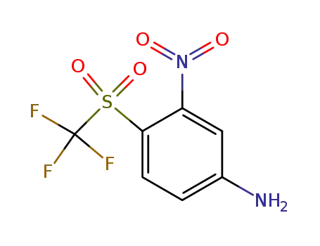 Molecular Structure of 17095-16-8 (Trifluor-(4-amino-2-nitro-phenyl)-sulfon)
