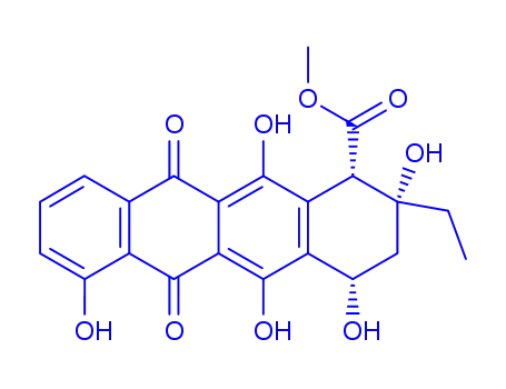 methyl (1R,2R,4S)-2-ethyl-2,4,5,7,12-pentahydroxy-6,11-dioxo-1,2,3,4,6,11-hexahydrotetracene-1-carboxylate