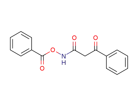 Benzenepropanamide, N-(benzoyloxy)-b-oxo-