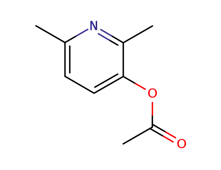 3-Pyridinol, 2,6-dimethyl-, acetate (ester)