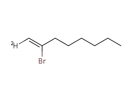 <Z>-1-deuterio-2-bromo-1-octene
