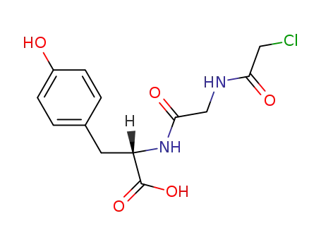 <i>N</i>-(<i>N</i>-chloroacetyl-glycyl)-L-tyrosine