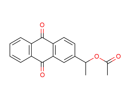 1-(9,10-dioxo-9,10-dihydroanthracen-2-yl)ethyl acetate