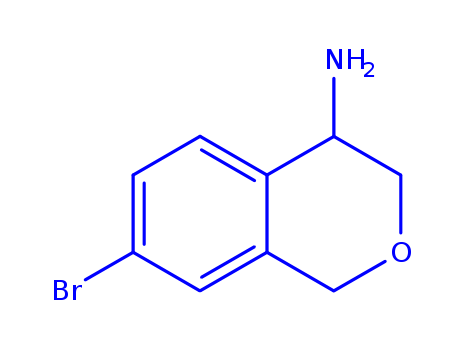 7-BROMO-3,4-DIHYDRO-1H-2-BENZOPYRAN-4-AMINE