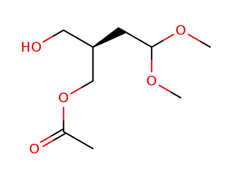 1,3-Propanediol, 2-(2,2-dimethoxyethyl)-, monoacetate, (R)-