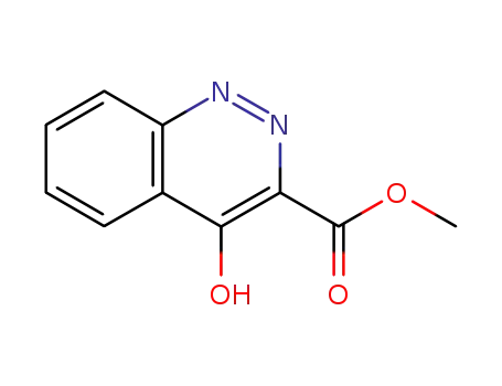 Molecular Structure of 17762-13-9 (3-Cinnolinecarboxylic acid, 4-hydroxy-, methyl ester)