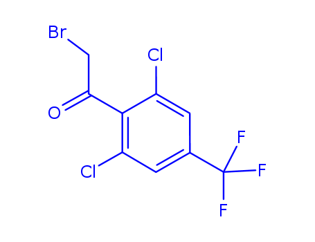 2-Bromo-2'',6''-dichloro-4''-(trifluoromethyl)-acetophenone