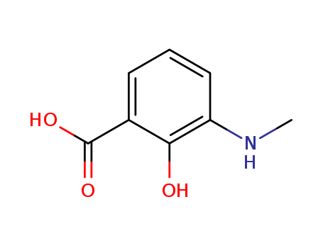 2-hydroxy-3-(methylamino)benzoic acid