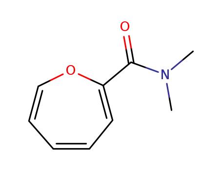 Molecular Structure of 95673-82-8 (7-Oxabicyclo[4.1.0]hepta-2,4-diene-1-carboxamide, N,N-dimethyl-)