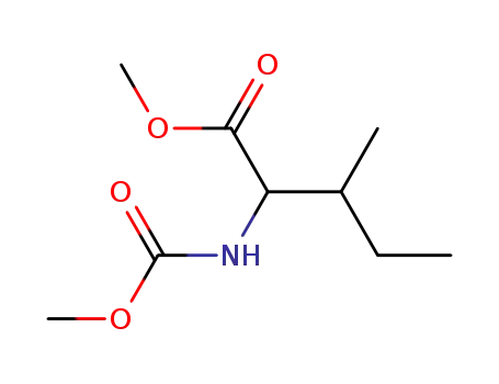 2-(Methoxycarbonylamino)-3-methylpentansaeure-methylester