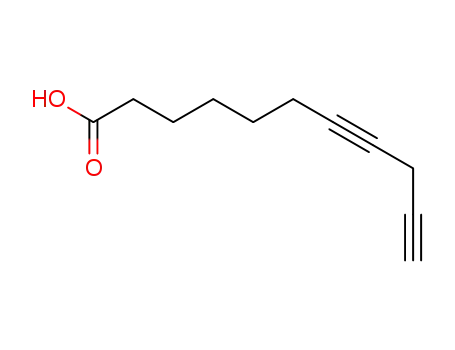 Molecular Structure of 10297-08-2 (Undecan-7,10-diin-1-saeure)