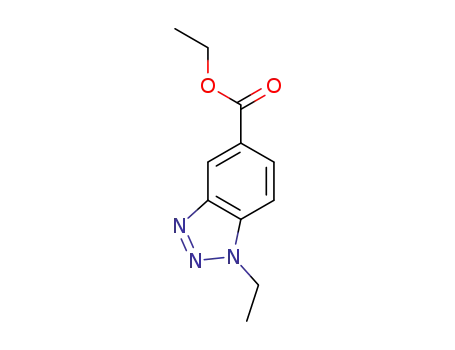 ethyl 1-ethyl-5-benzotriazolecarboxylate