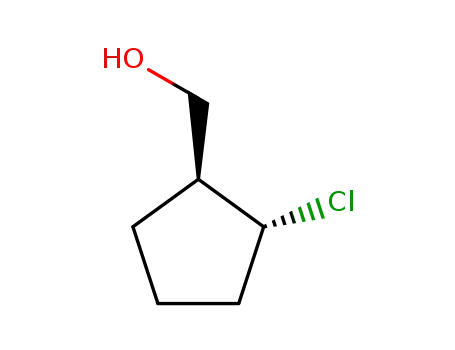Cyclopentanemethanol, 2-chloro-, trans-