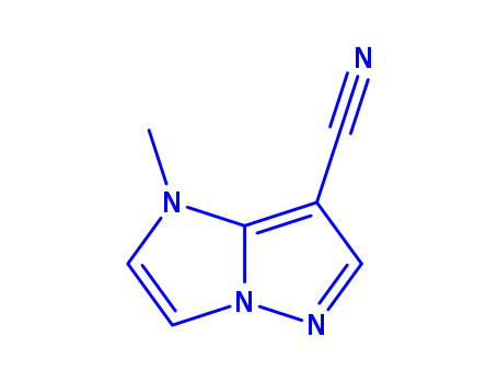 1-methyl-1H-imidazo[1,2-b]pyrazole-7-carbonitrile(SALTDATA: FREE)