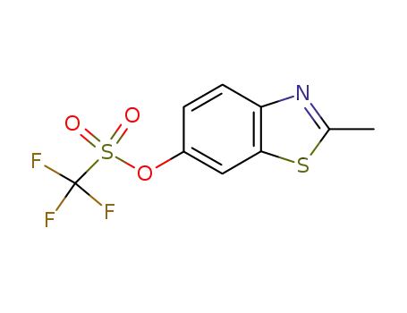 Trifluoro-methanesulfonic acid 2-methyl-benzothiazol-6-yl ester