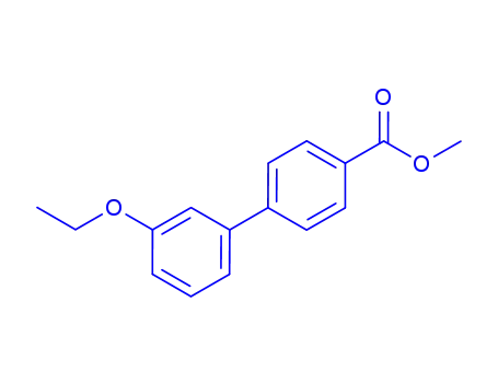 Molecular Structure of 1355247-10-7 (Methyl 4-(3-ethoxyphenyl)benzoate)