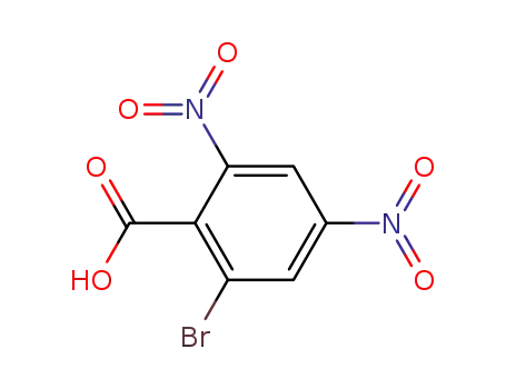 Molecular Structure of 95192-60-2 (2-BROMO-4,6-DINITROBENZOIC ACID)