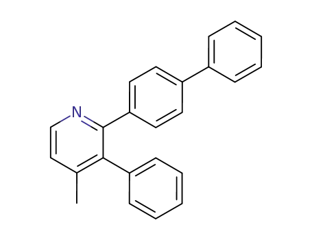 Molecular Structure of 60750-01-8 (Pyridine, 2-[1,1'-biphenyl]-4-yl-4-methyl-3-phenyl-)