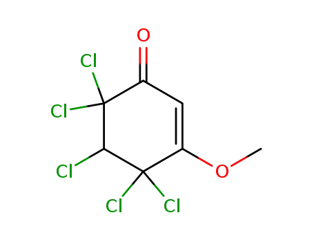 4,4,5,6,6-pentachloro-3-methoxy-cyclohex-2-enone