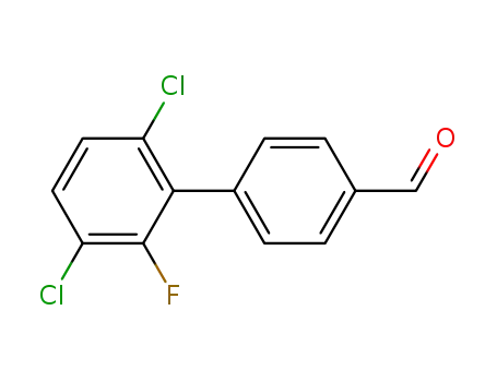 3’,6’-dichloro-2’-fluorobiphenyl-4-carbaldehyde